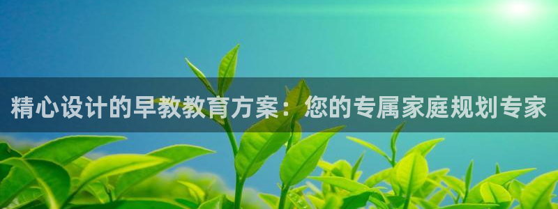 威九国际图片：精心设计的早教教育方案：您的专属家庭规划专家