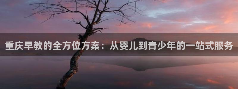 威九国际app：重庆早教的全方位方案：从婴儿到青少年的一站式服务