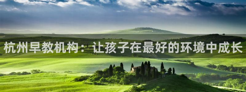 威九国际狂飚电影：杭州早教机构：让孩子在最好的环境中成长