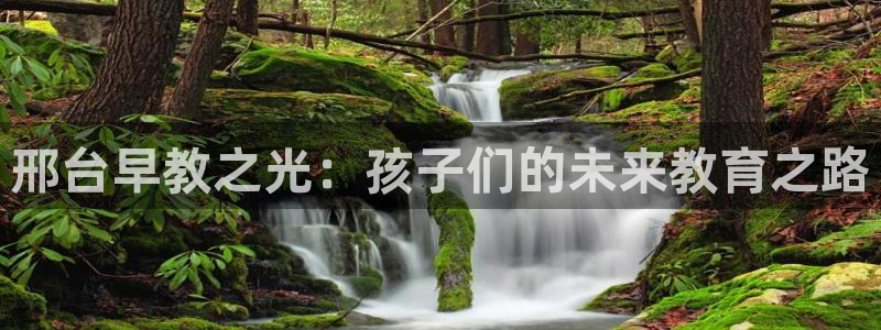 威九国际小剧场：邢台早教之光：孩子们的未来教育之路