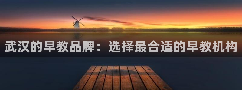 威九国际网站传媒：武汉的早教品牌：选择最合适的早教机构