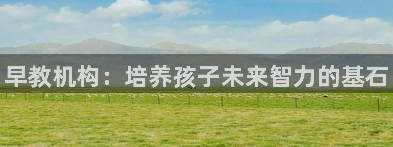 威九国际取款不会被骗吧:早教机构:培养孩子未来智力的基石
